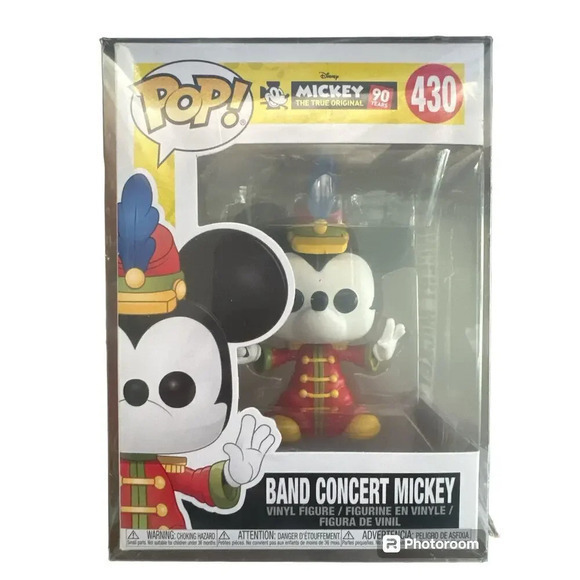 Funko popThe Original Mickey Mouse 90‎ Years BAND CONCERT MICKEY # 430 - Picture 1 of 4